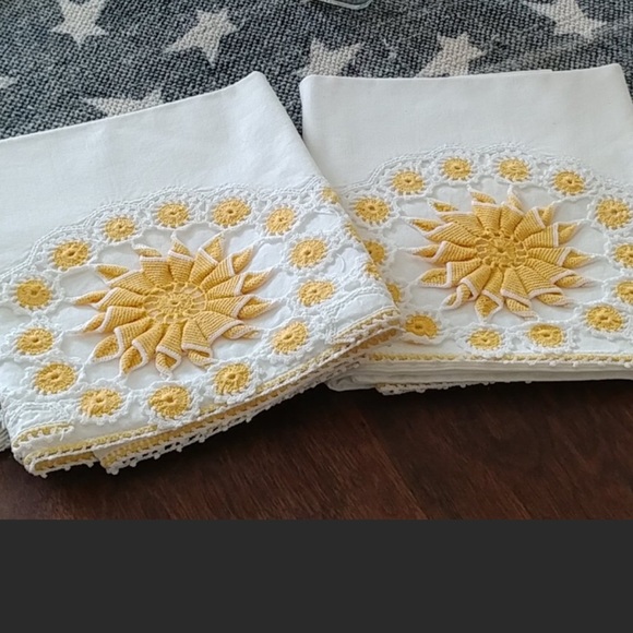 Hand Crafted Other - Vintage pillowcases